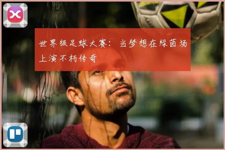 世界级足球大赛：当梦想在绿茵场上演不朽传奇
